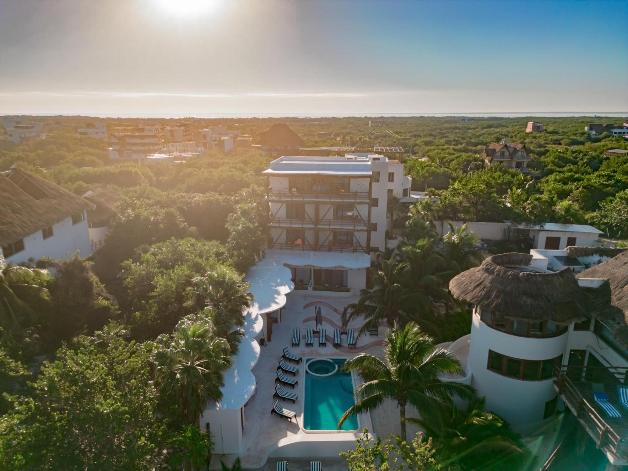 Beach Front Hotel Boutique Dk House Isla Holbox 外观 照片