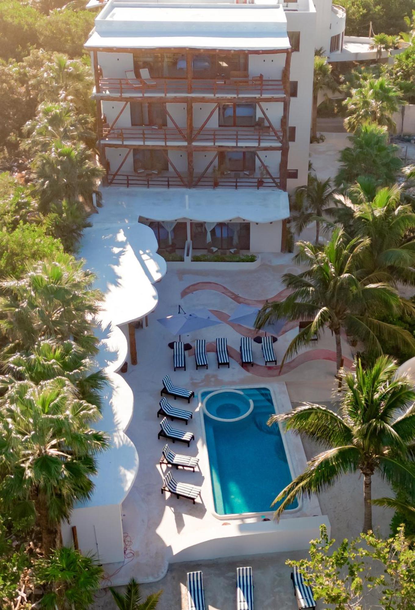 Beach Front Hotel Boutique Dk House Isla Holbox 外观 照片