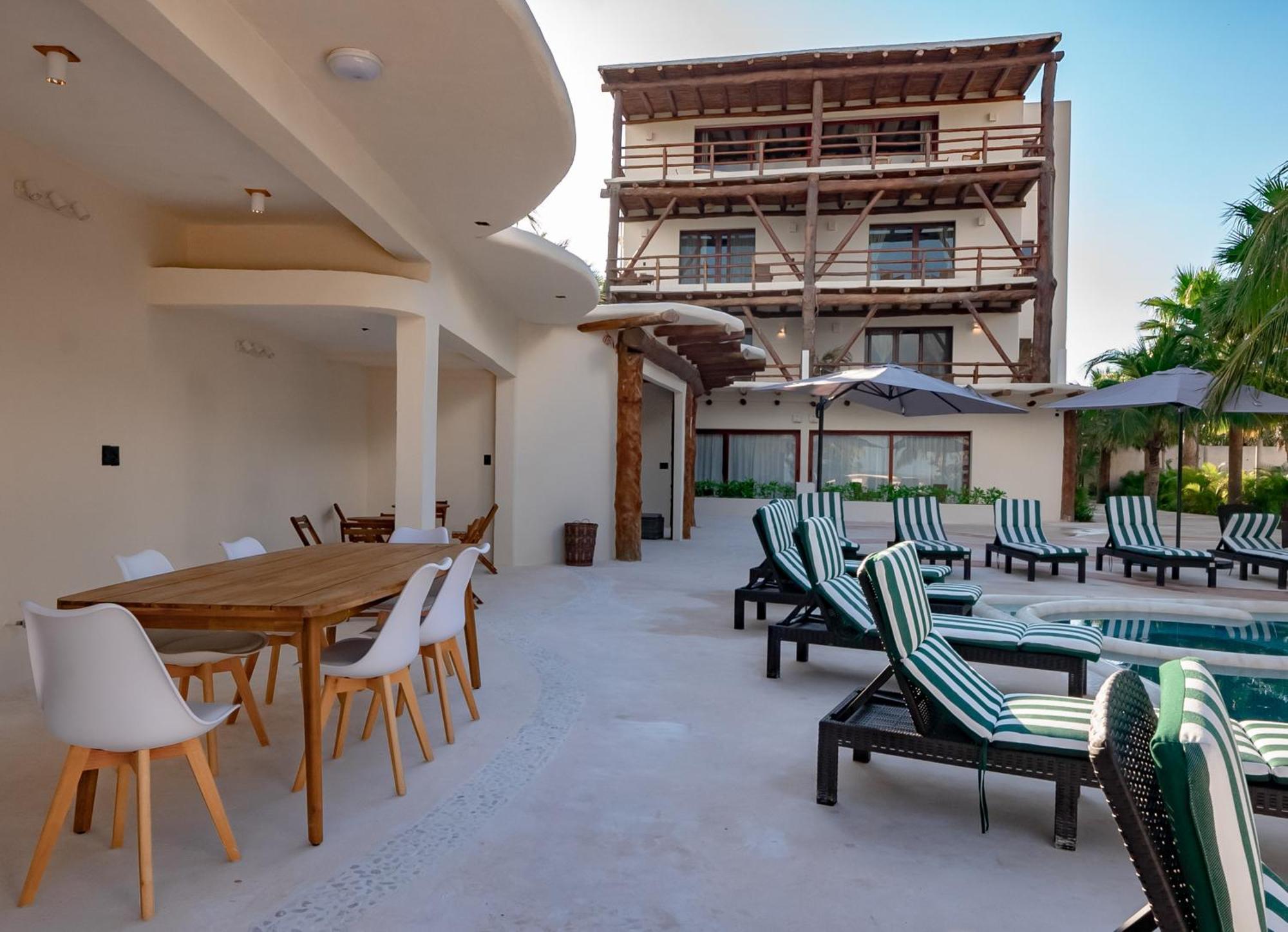 Beach Front Hotel Boutique Dk House Isla Holbox 外观 照片