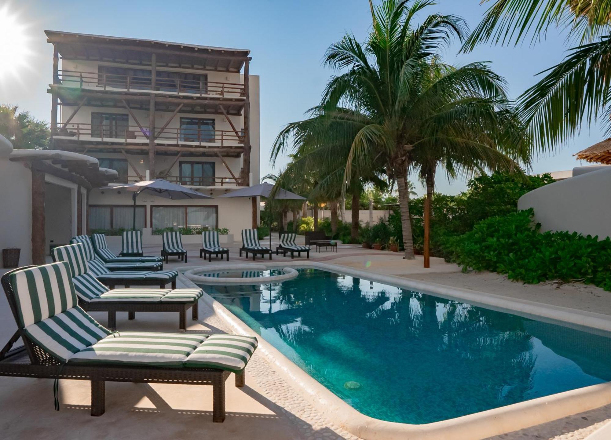 Beach Front Hotel Boutique Dk House Isla Holbox 外观 照片